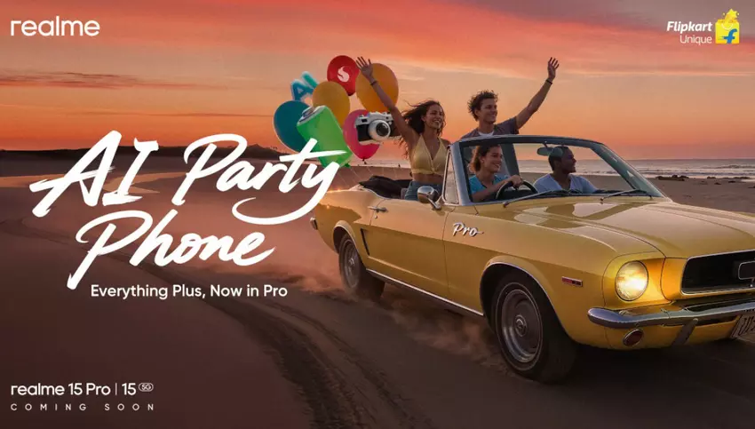 Realme 15 Pro wird eine AI-Kamera für Aufnahmen bei Partys und Konzerten erhalten