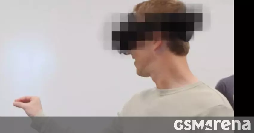 Meta-Demos Project Cambria VR-Headset mit Vollfarb-Pass-Through