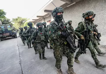 Taiwanesisches Militär versuchte, eine chinesische Drohne ...