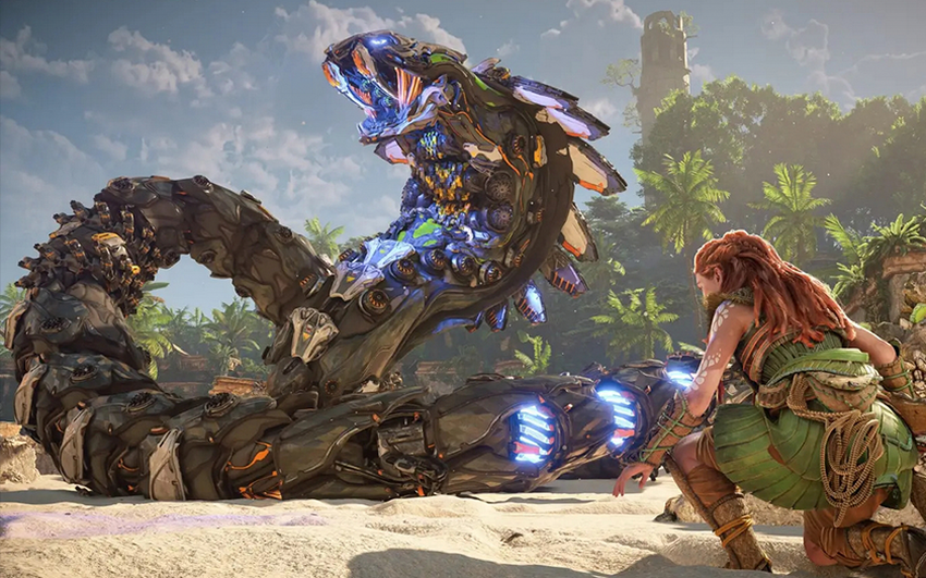 Der Trailer zu New Horizon Forbidden West zeigt Herausforderungen, Arenen, Bergungsverträge und mehr