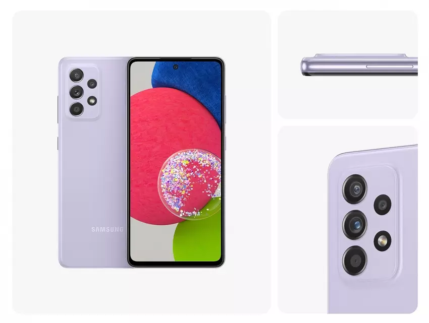 Nicht nur Galaxy M33 5G: Samsung hat begonnen, das Galaxy A52s 5G auf Android 13 zu aktualisieren