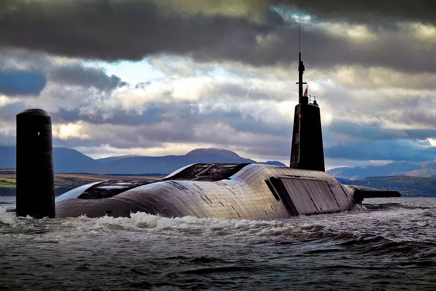 HMS Vengeance, ein U-Boot der Vanguard-Klasse