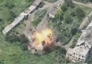 Ukrainische Streitkräfte zerstören Gefechtsstand der russischen ...