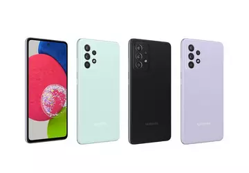 Das Samsung Galaxy A52s hat eine ...