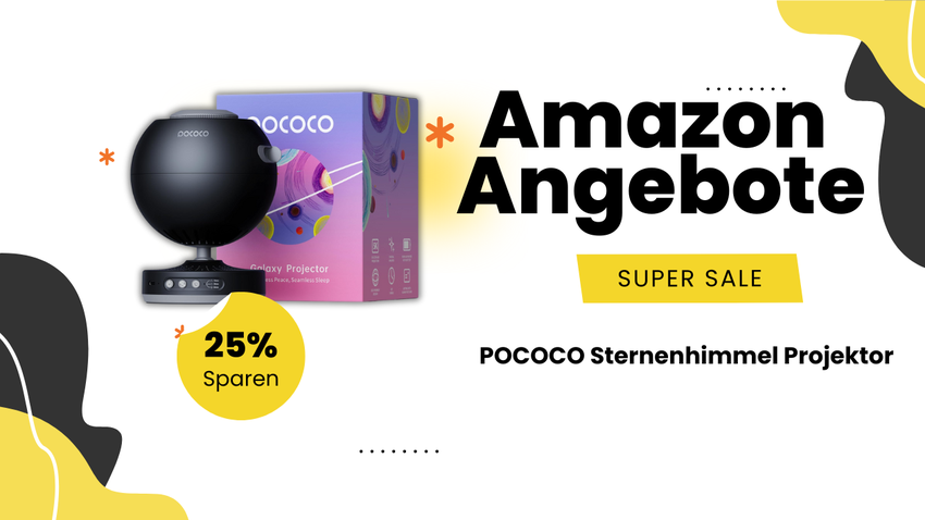 POCOCO Sternenhimmel Projektor – Jetzt 26€ günstiger!