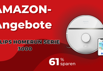 Philips HomeRun Serie 3000 Saug-Wischroboter – ...