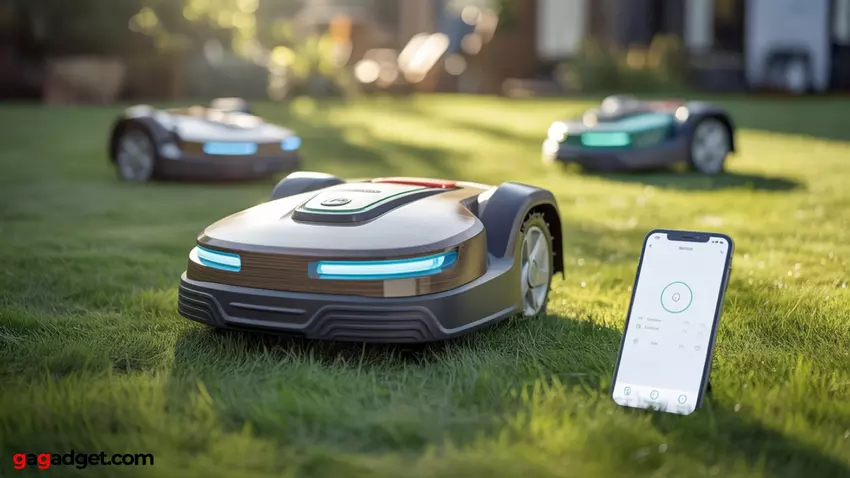 WiFi-Rasenmähroboter