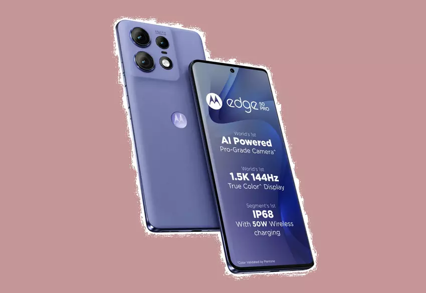 Motorola Edge 50 Pro: 144Hz POLED-Display, Snapdragon 7 Gen 3-Chip, IP68-Schutz, 50MP-Kamera und 125W-Ladung ab $385