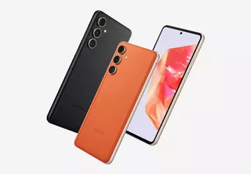 Samsung Galaxy C55 mit Kunstleder-Rückseite wird ...