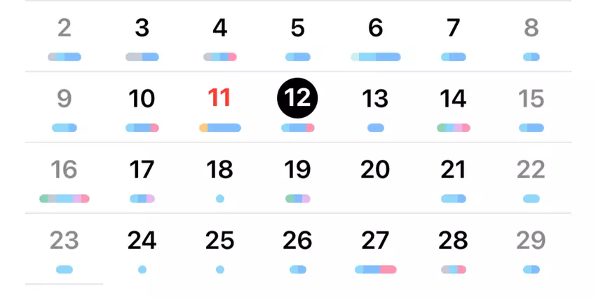 Apples iOS 18 Update kombiniert Kalender- und Erinnerungs-Apps