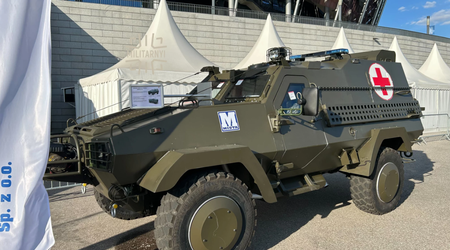Polnisches Unternehmen präsentiert medizinisches Panzerfahrzeug Oncilla-E