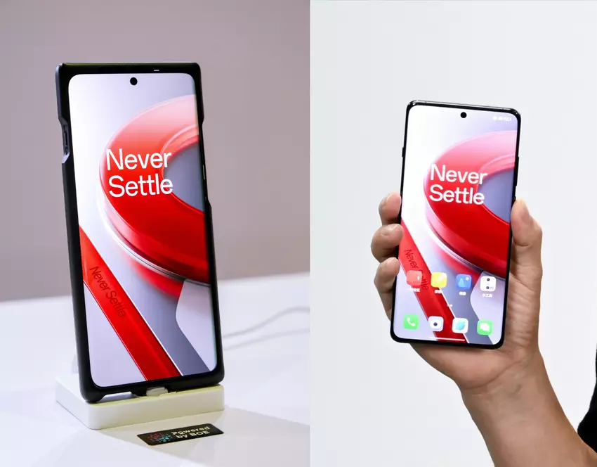 OnePlus 12 ist in Live-Fotos mit einem gebogenen LTPO OLED-Display aufgetaucht