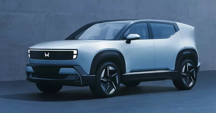 Honda enthüllt einen Prototyp des elektrischen Crossover für 2027