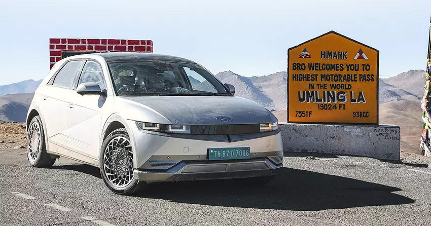 Hyundai IONIQ 5 schafft es ins Guinness-Buch der Rekorde für die größte Höhenveränderung bei einem Elektrofahrzeug