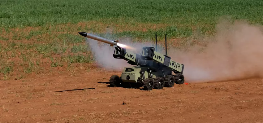 Australien präsentierte auf der MSPO-2023 das unbemannte Flugkörpersystem Funnel Web, das auf der Grundlage der Erfahrungen aus Kampfeinsätzen in der Ukraine entwickelt wurde.