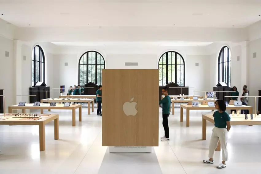 Mehr als 400 iPhones im Wert von 500.000 Dollar aus einem Apple Store in Washington durch ein Loch in der Wand gestohlen