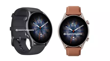 So wird die Amazfit GTR 3 Pro, die neue 6-Kanal-Smartwatch von Huami mit optischem Biotracking, aussehen