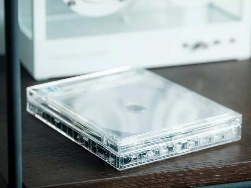 Der stilvolle Look eines ClearFrame CD-Players