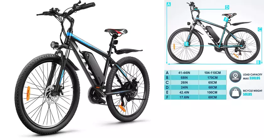 Vivi Elektrofahrrad bestes E-Bike für Lieferungen