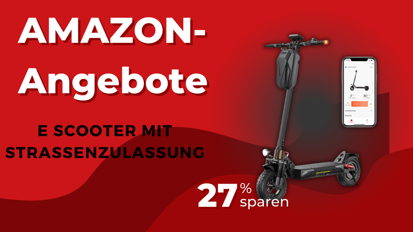 Markei T4 E-Scooter im Gelände-Look – Jetzt 210€ günstiger!