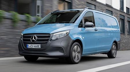 Der Mercedes-Benz eVito Van hat eine neue Batterie und eine erhöhte Reichweite von 480 Kilometern