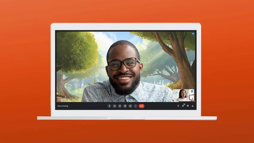 Google testet AI-generierte Hintergründe für Meet-Videos
