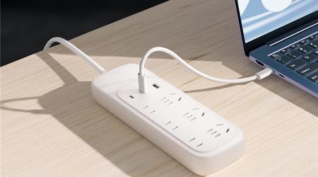 Lenovo bringt 65-Watt-Überspannungsschutz mit 6 Steckdosen und 3 USB-Anschlüssen für 23 $ auf den Markt