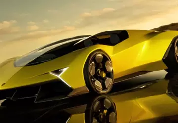 Lamborghini zeigte, wie die Supersportwagen der ...