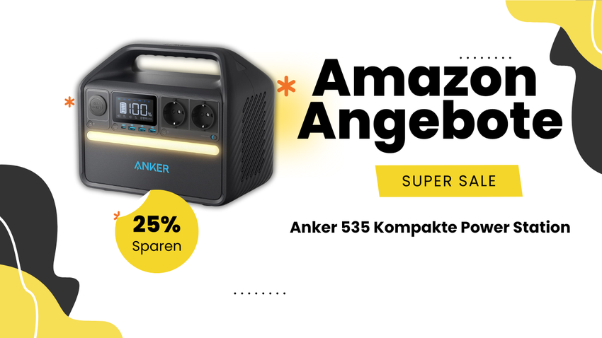 Anker 535 Kompakte Power Station – Jetzt 100€ reduziert!