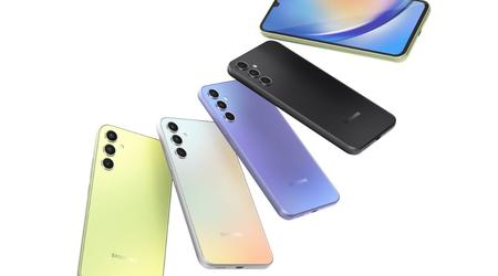Samsung Galaxy A34 hat begonnen, neue Software in europäischen Ländern zu erhalten