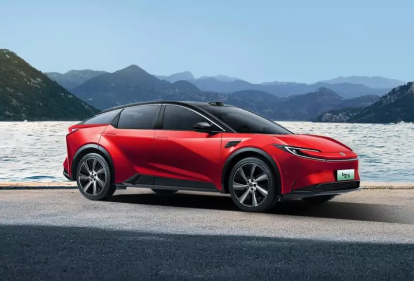 FAW-Toyota bZ5. Illustration: FAW-Toyota
