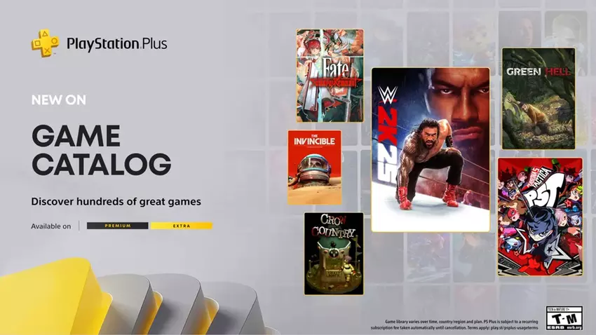 Die Auswahl an Spielen im September ist bereits für PlayStation Plus Extra und Premium-Abonnenten verfügbar - Green Hell, The Invincible und WWE 2K25 sind im Angebot