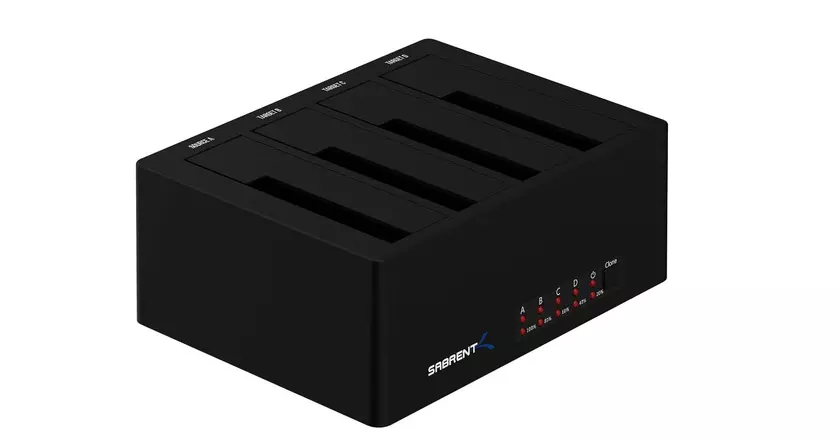Sabrent DS-U3B5 dockingstation für festplatten test