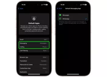 WhatsApp kann jetzt als Standard-App für ...