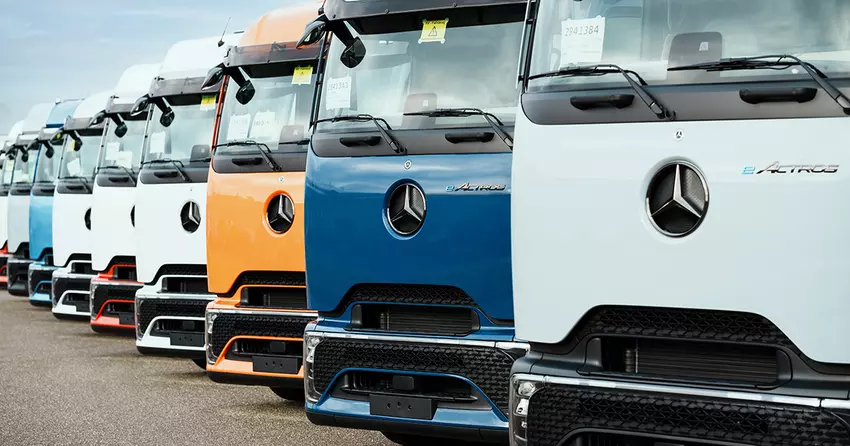 Mercedes-Benz hat mit der Auslieferung des elektrischen eActros 600 an Kunden in Deutschland begonnen