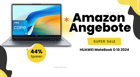 HUAWEI MateBook D 16 2024 – Leistungsstarker Laptop mit 44% Mega-Rabatt!