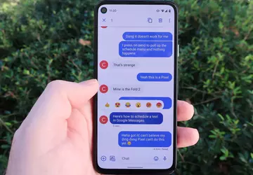 Google Messages unterstützt jetzt bildschirmfüllende Animationseffekte ...