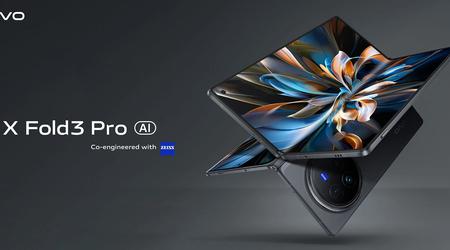 Das dünnste faltbare Smartphone auf dem Markt, das vivo X Fold 3 Pro, hat sein Debüt außerhalb Chinas gegeben