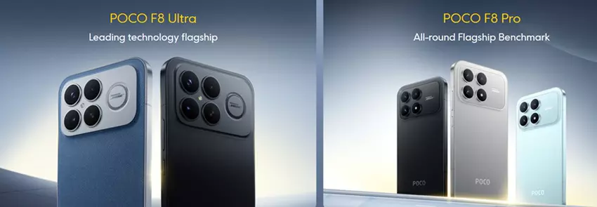 Bild des Poco F8-Smartphones