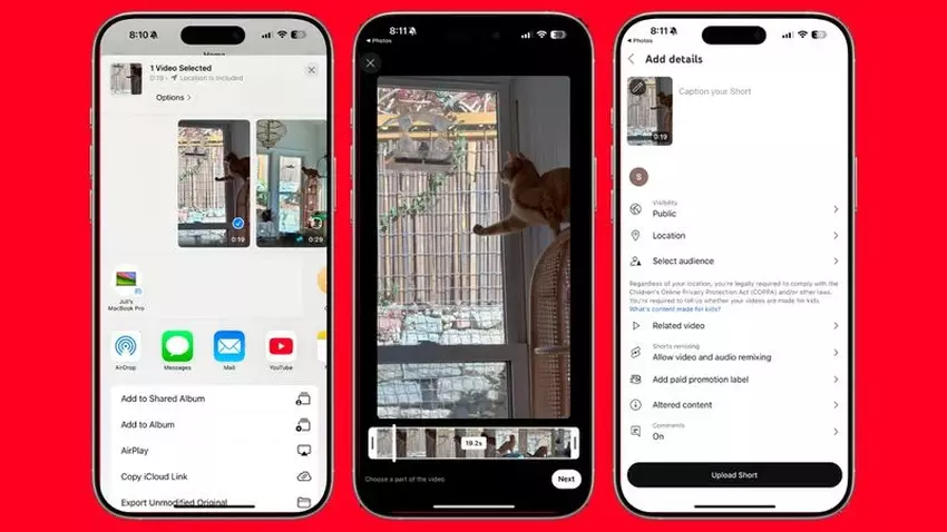 YouTube stellt iOS Share Sheet-Unterstützung für iPhone-Video-Uploads wieder her