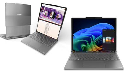 Insider zeigt ein Bild eines unangekündigten Lenovo-Laptops mit einem klappbaren Bildschirm