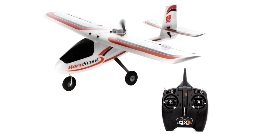 HOBBYZONE AIRPLANE AEROSCOUT S 2 rc flugzeuge für anfänger