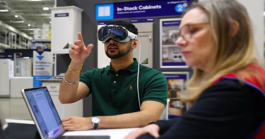 Apple Vision Pro ist jetzt in Lowe's Filialen erhältlich