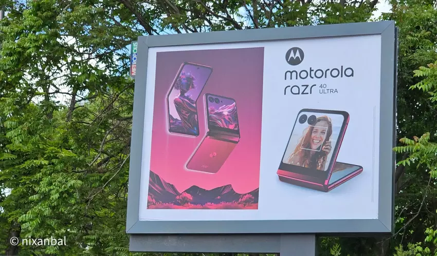 Motorola hat den Namen und das Design des Razr 40 Ultra Clamshell offiziell bestätigt