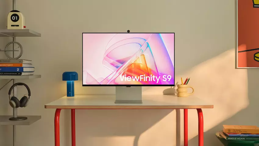 Samsung ViewFinity S9 geht an den Start: 5K-Monitor mit eingebauter Webcam und Tizen TV OS an Bord