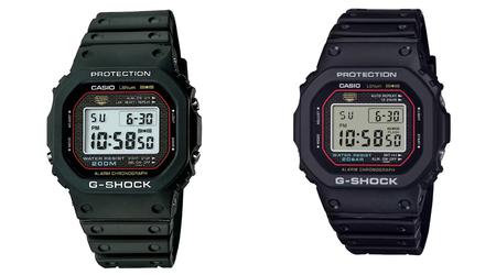 Casio bringt zur Feier des DW-5000R vier neue G-Shock Modelle auf den Markt