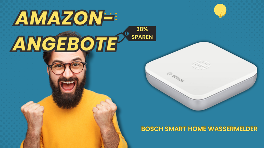 Bosch Smart Home Wassermelder – Zuverlässiger Wasserschutz mit 38% Nachlass