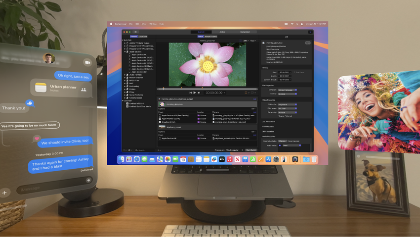 Apple verbessert die virtuelle Anzeige für Mac in visionOS 2.2 erheblich