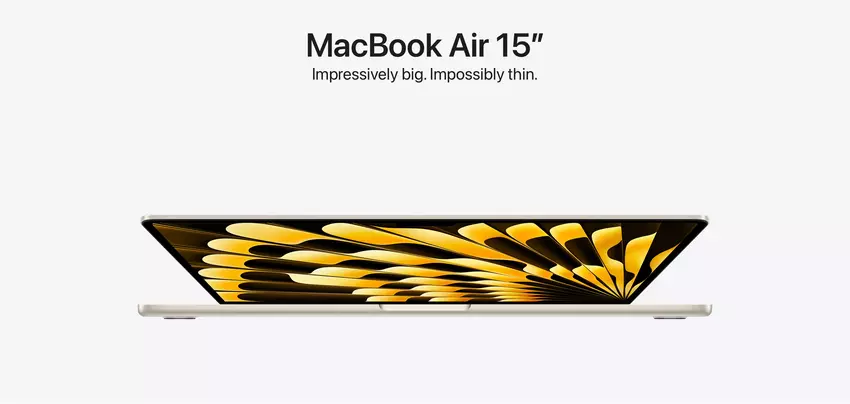 15" MacBook Air mit M2-Chip kommt in den Handel