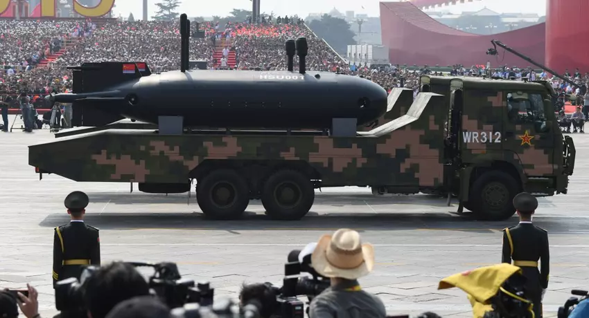 Neue Unterwasserdrohne unbekannten Typs in China gesichtet